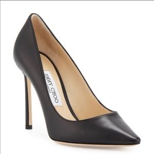 Jimmy Choo Romy Kid Leather Pumps 36